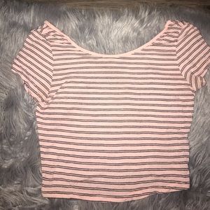 Stripped crop top